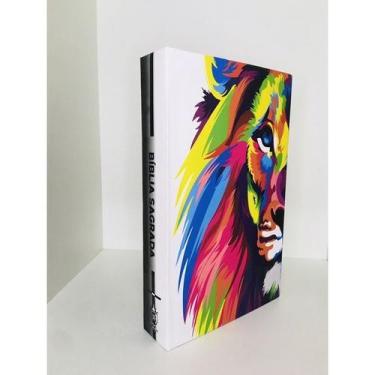 Imagem de Bíblia Sagrada Capa Dura Letra Gigante - Biblia Sagrada, Lion Color