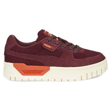 Imagem de PUMA - Tênis feminino Cali Dream Ws Wooly, berinjela/marshmallow/castanha quente, 36
