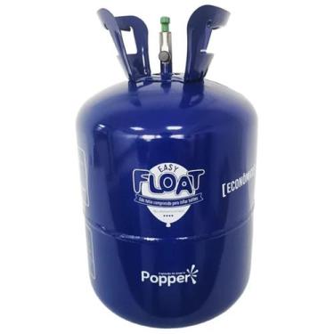 Imagem de Gás Hélio Cilindro Portátil Para Até 50 Balões Pronto para Uso - Poppe