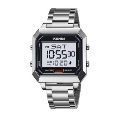 Imagem de Relógio Masculino Skmei Digital 2149 Prata