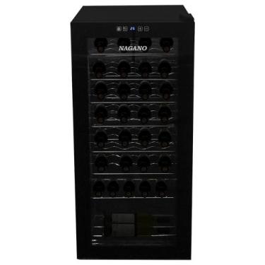 Imagem de Adega de Vinhos Climatizada 32 Garrafas 94 L Display Digital 220v - Na