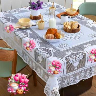 Imagem de Toalha de Mesa Renda 6 Lugares Escolha Sua Estampa !! - speedprime, Br