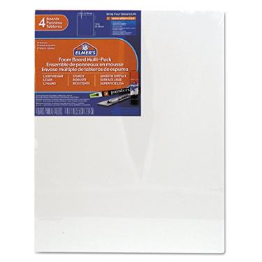 Imagem de Elmers/X-Acto 950021 Foamboard, 28 x 35 x 0,1875 polegadas, branco, pacote com 4