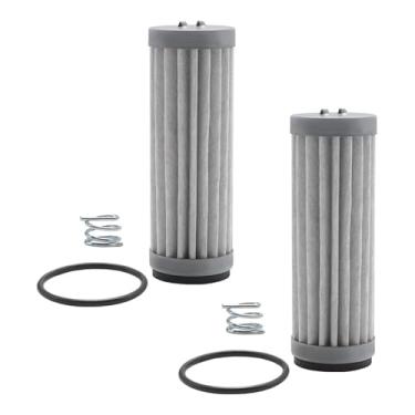 Imagem de MIA881446 Filtro de transmissão hidrostática com anel de vedação de mola compatível com Deere Z915B Z920M Z930M Z950M Z950R substitui # AM131102 187Q0699150 (2 peças)