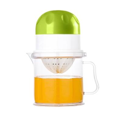 Imagem de Rrlihjgu Espremedor de Frutas Manual - 450ml Espremedor Manual De Frutas Cítricas,Extrator Para Laranja - Para Casa Café Da Manhã Bar Restaurante Viagem Ginásio Piquenique Campismo
