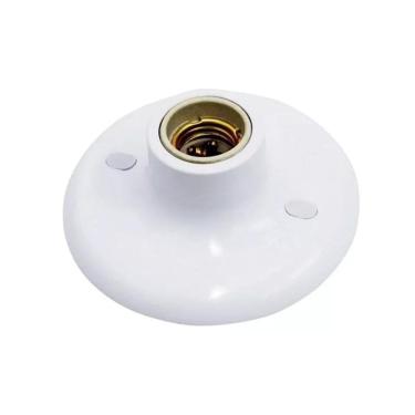 Imagem de Plafon Pp Bocal Porcelana Branco 100W Betel C10