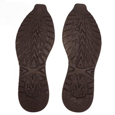 Imagem de HEEPDD 12,7 X 4,5 Pol Materiais de Reparo de Sapatos de Borracha Anti-deslizamento, Solas de Lençol de Liquidação de Sólidas de Sólida (41-44)