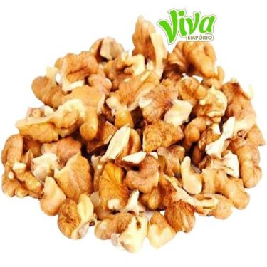 Imagem de Nozes Quebradas Quartilhos Extra Light 1 Kilo Sem Casca - EMPORIO VIVA