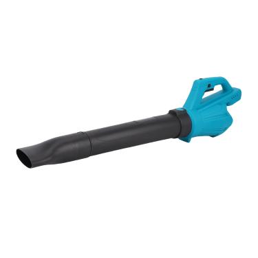 Imagem de Luqeeg Soprador de folhas sem fio para bateria de 21 V, soprador elétrico de 6 velocidades com uma alça de borracha antivibração para lidar com folhas, neve, detritos de oficina e poeira interna