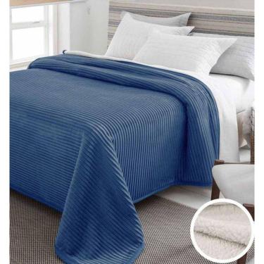 Imagem de Cobertor Casal Dyuri Com Sherpa 1,80 X 2,20 Jolitex
