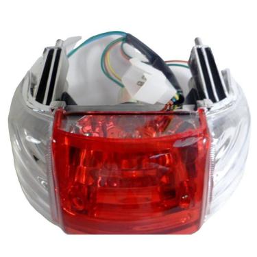 Imagem de Lanterna traseira vermelha phoenix 50 gold shineray