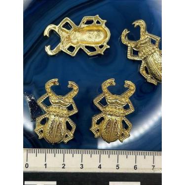 Imagem de Brinco Besouro - Par de Bijuterias Finas em Ouro 18k - no-brand