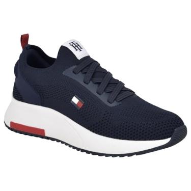 Imagem de Tommy Hilfiger Tênis feminino Zaide, Azul-marinho 2015, 34