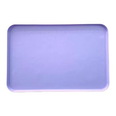 Imagem de KiBcsLic Tapete de pintura de silicone Tapete de arte de silicone Jogo americano de resina Artesanato líquido Antiderrapante Fácil de limpar Lavável Faça você, Roxo