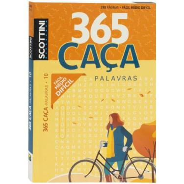 Imagem de Livro - Scottini 365 Caça-palavras (288p) N.10