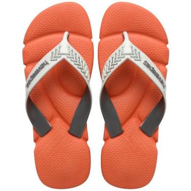 Imagem de Chinelo Masculino Havaianas Power 2.0 Solado Anatômico 2025, Laranja s
