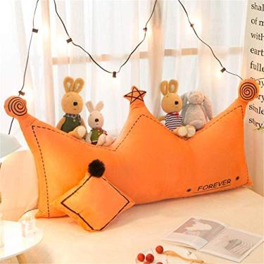 Imagem de RXBFD Cabeceira de cabeceira grande encosto estofado cabeceira leitura encosto simples posicionamento cabeceira almofada removível almofada de cabeça cama J-90 x 60 (89 x 60 cm)