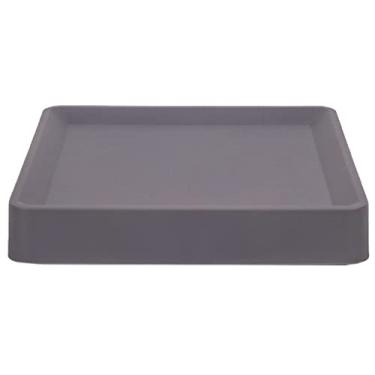 Imagem de Suporte de vaso de flores com rodas Suporte de vaso de árvore de plantas Suporte de vaso de flores Suporte de vaso de flores com rodas Bandeja de vaso de flores Uso interno e externo com rodízios Vaso