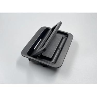 Imagem de Para Infiniti JX35 QX60 2013-2016, para Nissan Pathfinder 2013-2016 Alça de liberação do compartimento de armazenamento traseiro preta 849B5-3JA0A