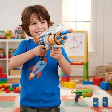 Imagem de Pistola De Brinquedo Lança Dardos 12 Peças Arminha Tiro Alvo - WELLMIX