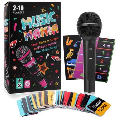 Imagem de Music Party Games Mity rain Fast-Paced Trivia Card de 2 a 10 jogadores