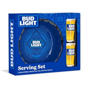 Imagem de Marketplace Brands Conjunto de presente Corona Beer Server com copos de 2 litros, balde, pinças