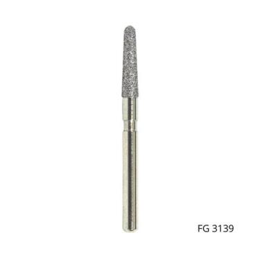 Imagem de Ponta Diamantada Cônica Extremidade Arredondada FG - Fava, 3139