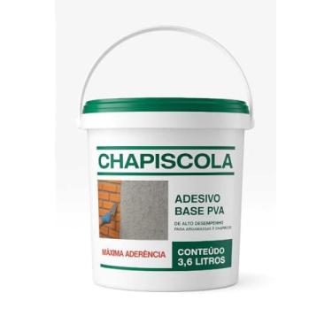 Imagem de Chapiscola Adesivo Aditivo A Base De Pva impermeabilizante Reboco