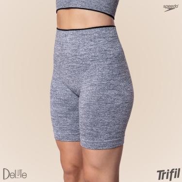 Imagem de Bermuda Feminina Poliamida Cintura Alta Academia Fitness-Feminino