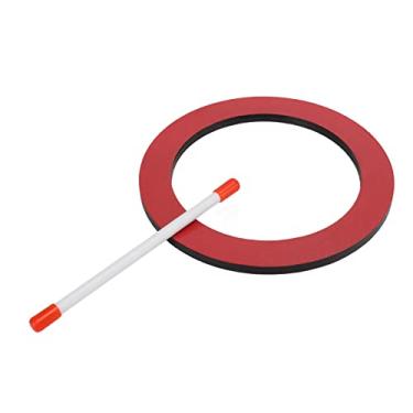 Imagem de Mingzhe Tambor de Mão Vermelha Fofa para Crianças Iluminação Musical (Tambor redondo)