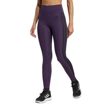 Imagem de Legging 7/8 Optime Essentials Três Listras Adidas Feminina-Feminino