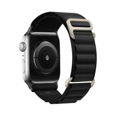 Imagem de Pulseiras De Relógio De Nylon Para Apple Watch Série 10 9 8 7 6 SE Ult