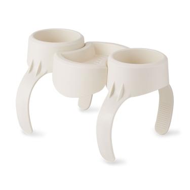 Imagem de Suporte de plástico para bebidas SaluSpa Bestway e bandeja para lanche para acessórios de parede lateral