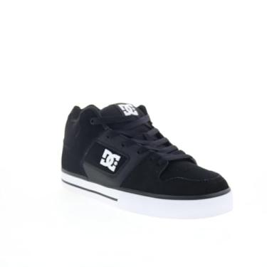 Imagem de DC Tênis de skate masculino Pure Mid casual, Preto/branco, 13