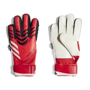 Imagem de adidas Luvas de futebol unissex infantil Match Predator Fingersave goleiro, arte 1,4