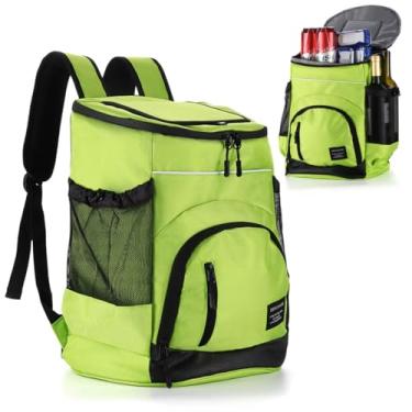 Imagem de Mochila térmica portátil 33L grande à prova de vazamento à prova d'água, bolsa de piquenique masculina para almoço à praia vendida para mulheres, caminhadas e galões que posteriormente começou a jogar
