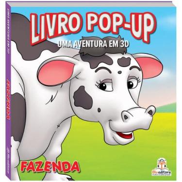 Imagem de Livro Pop-up - Aventuras Em 3D: Fazenda - BLU EDITORA, 3