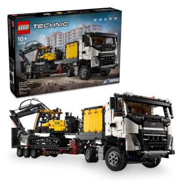 Imagem de Lego Caminhão Fmx E Escavadeira Elétrica Volvo 42175 Technic 2.274 Peças