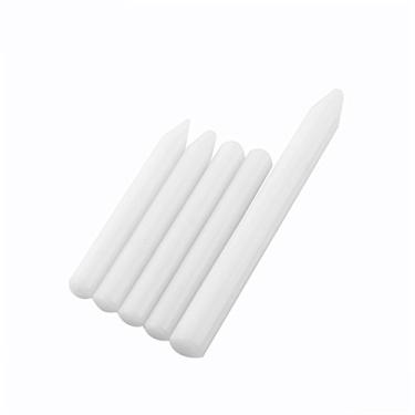 Imagem de Fayelume Kit de caneta de percussão autotocante profissional de nylon branco 5 peças, kit de remoção de amassados de granizo sem pintura, usado para remover amassados