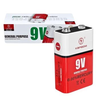 Imagem de Bateria 9V General Purpose – Alta Durabilidade, 30% Mais Potência, Ideal para Controles, Brinquedos, Alarmes e Equipamentos Eletrônicos