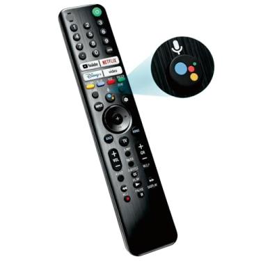 Imagem de Substituição universal para controle remoto Sony TV de substituição para todos os controles remotos Sony 2019-2025 para Bravia 3 7 8 9 XR/XBR/KD/K Series Smart TV com controle de voz RMT-TX500U