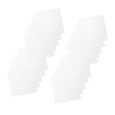 Imagem de 20 Sheets Floral Wrapping Paper Pink Double Sided Bouquet Packaging for Weddings Birthdays Florist DIY Sturdy Floral Accessories(White)