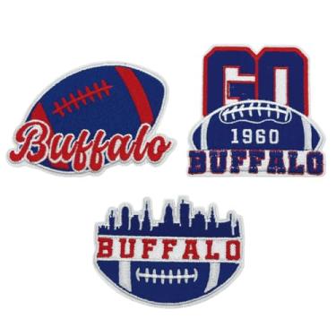 Imagem de 3 peças de artesanato de arte para fãs de futebol, acessórios de roupas faça você mesmo, remendo bordado de estilos esportivos, acabamento de aplique de costura DIY e enfeites para adesivos de ferro