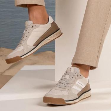 Imagem de Pegada, Masculino, 112504-06, Sapatênis, Anilina Giz, 42, Couro, Casual, Memory Foam, Antiderrapante, Cadarço, Urbano