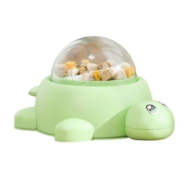 Imagem de Brinquedo dispensador de guloseimas para cães | Alimentador de quebra-cabeça para cães em forma de tartaruga, alimentador de pequenos animais para dosagem lenta e treinamento estimulante mental, reduz