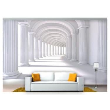 Imagem de Papel De Parede Túnel Profundo Geométrico 3D At55 - Você Decora