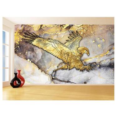Imagem de Papel De Parede 3D Animais Pop Art Águia Voando 3,5M Pxa247 - Você Dec