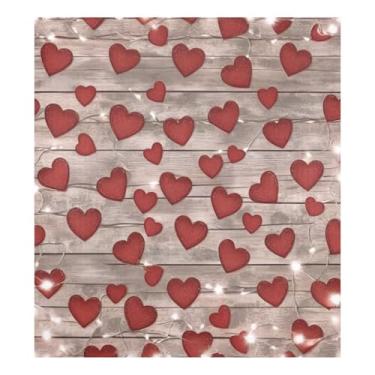 Imagem de Blueangle Capa de ímã de lava-louças de corações fofos, decoração de capa frontal de lava-louças, decalques de armário doméstico, adesivos de eletrodomésticos, adesivo magnético decorativo para o dia