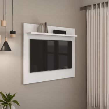 Imagem de Painel Suspenso Tv 32 Polegadas Sirius Prateleira Patrimar Branco