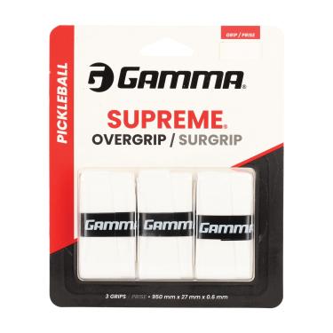 Imagem de Gamma Esporte Pickleball Supreme Overgrip, branco